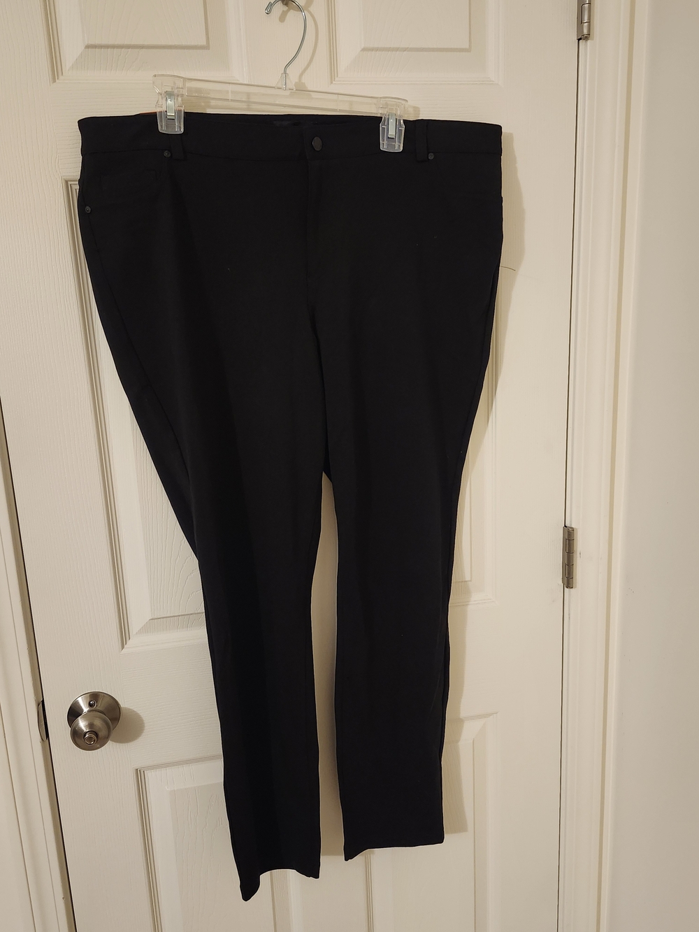 Dkny Black Pull-On Pants